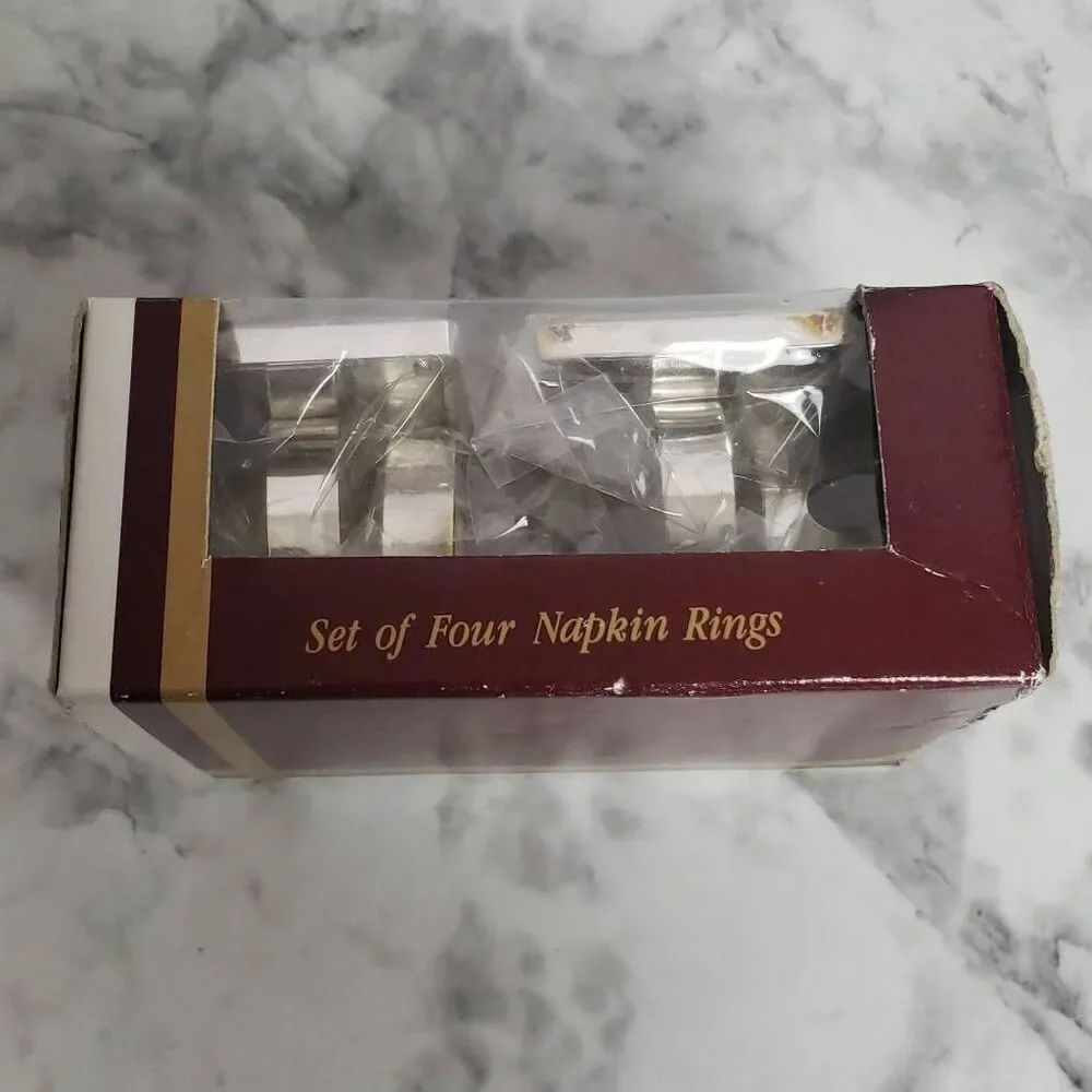 Vintage Napkin Rings with‎ photo